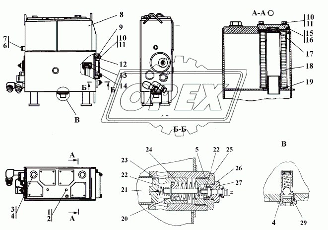 312001-26-30СП Бак гидросистемы