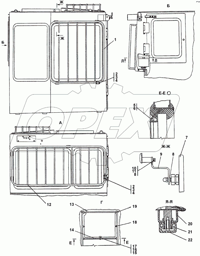 312001-59-1СП Кабина