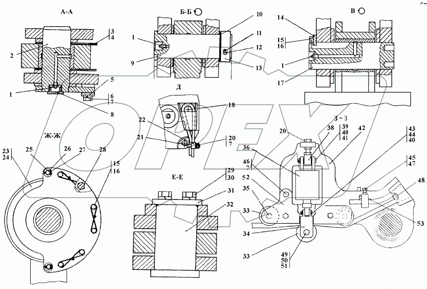 312002-92-1СП Установка стрелы и полиспастов