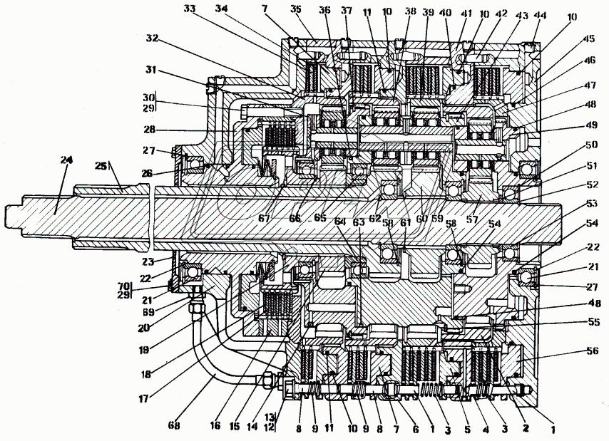 2001-12-10СП Коробка передач планетарная