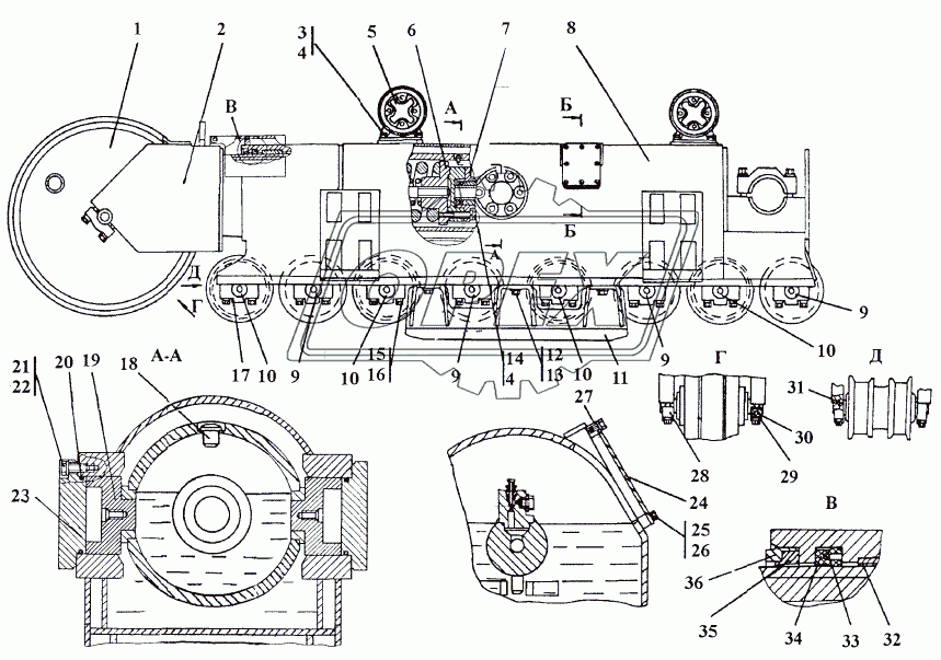 312002-21-3СП/2СП Тележка