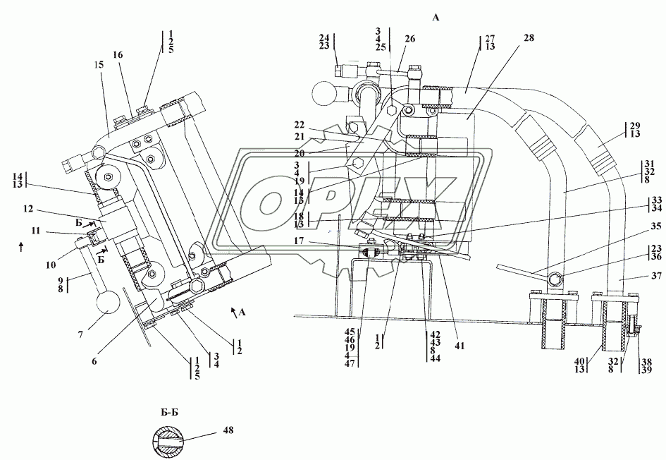 312002-43-40СП Установка отопителя кабины