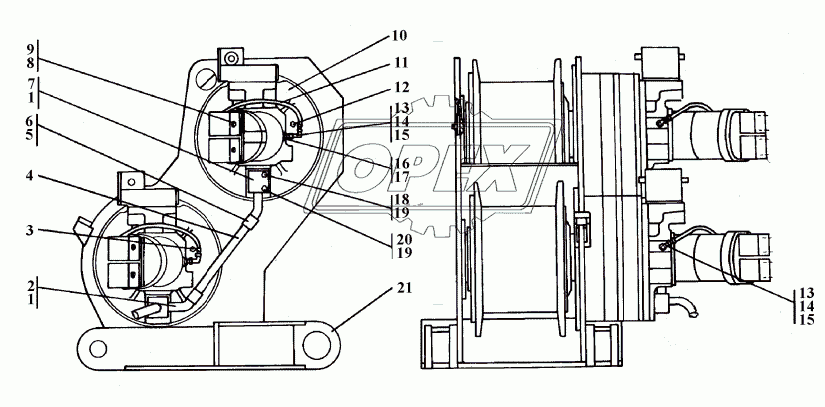 312001-90-1-01СП Установка лебедок