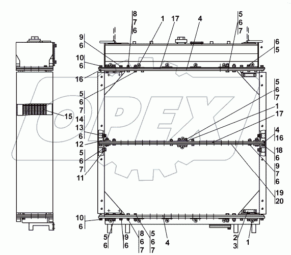 313502-60-131-04СП Радиатор