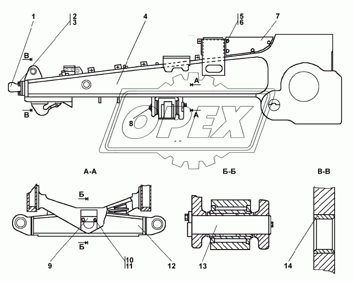 3502-11-4СП Рама