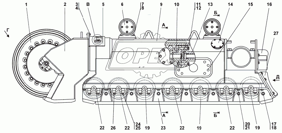 3501-21-102СП- 103СП Тележка 1