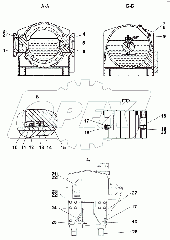 3501-21-102СП- 103СП Тележка