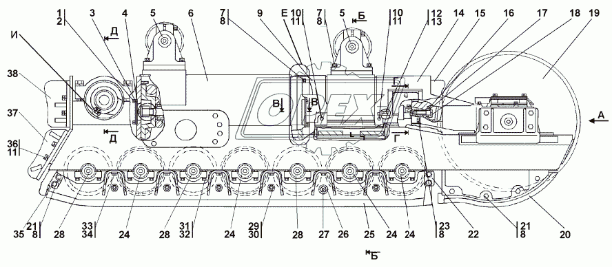 3501-21-2СП- 3СП Тележка 1