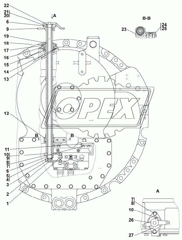 2501-12-19СП Коробка передач с системой гидроуправления 1