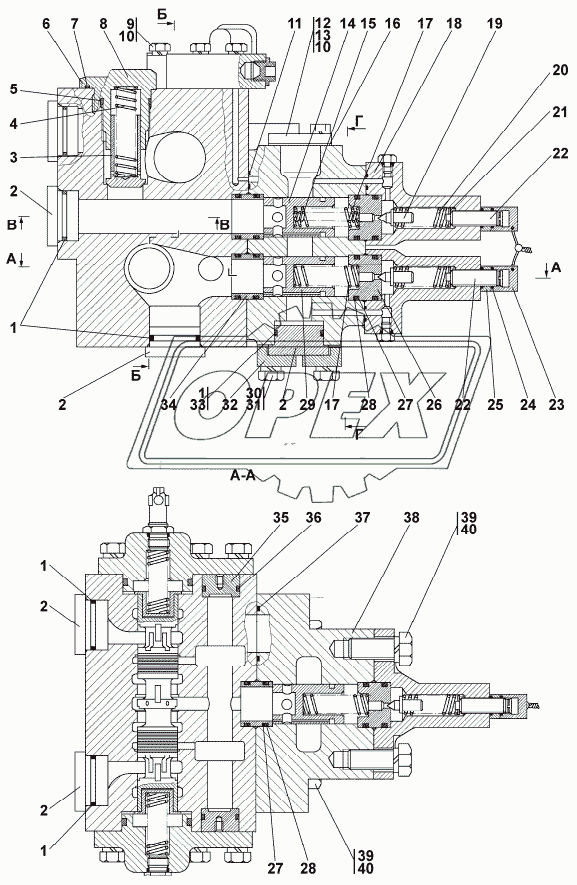 3501-26-61СП Распределитель 1