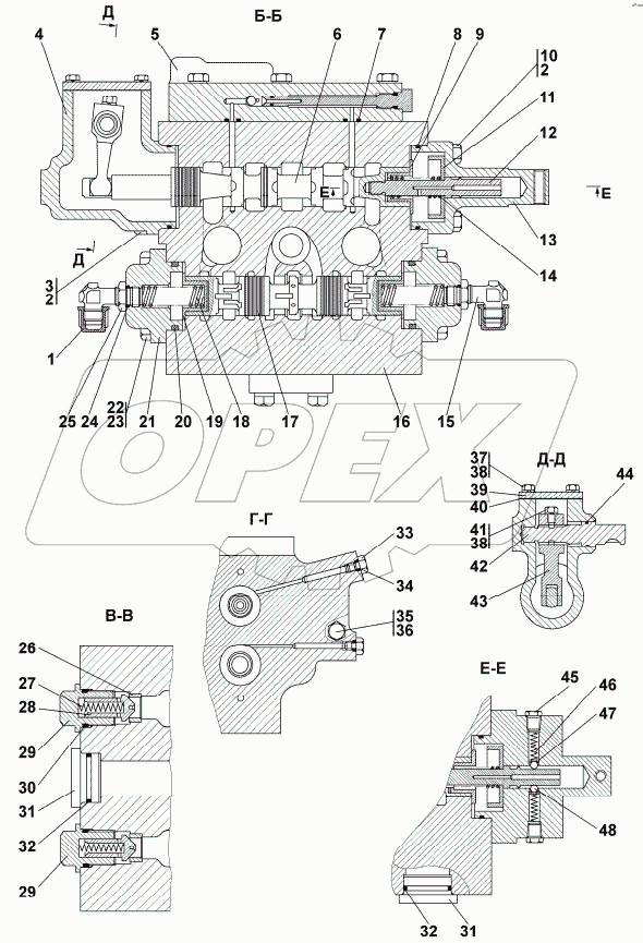 3501-26-61СП Распределитель