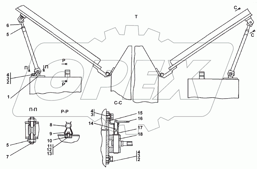 1101-111-05СП-11СП-12СП Кабина