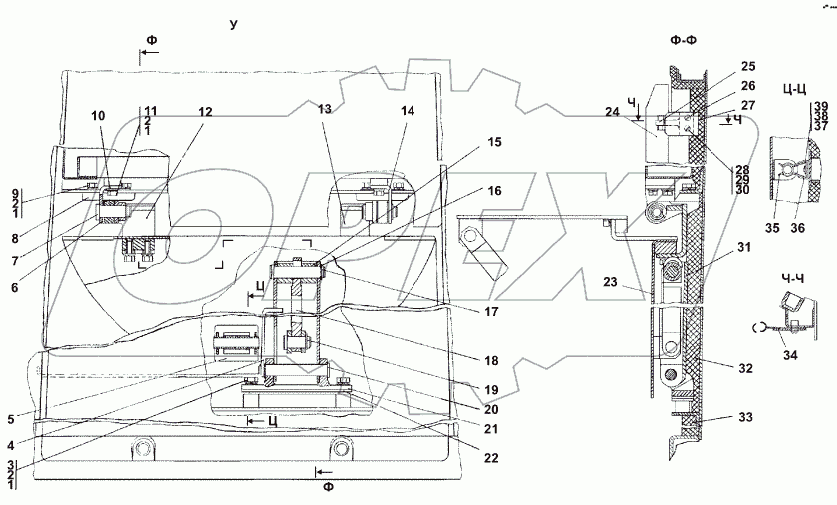 1101-111-05СП-11СП-12СП Кабина