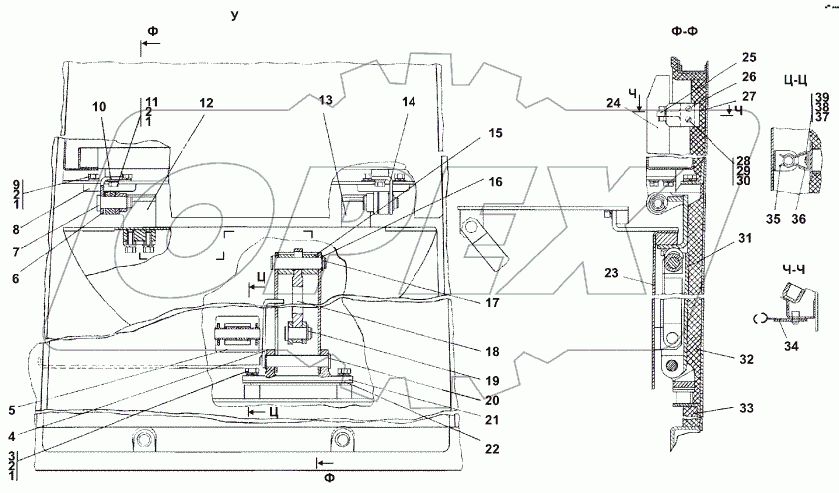 1101-111-34СП-35СП-36СП Кабина