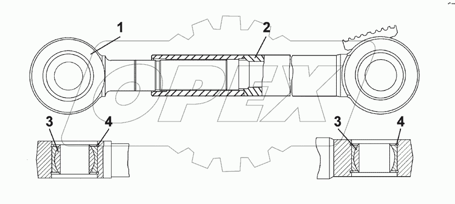 404-93-160СП Раскос винтовой