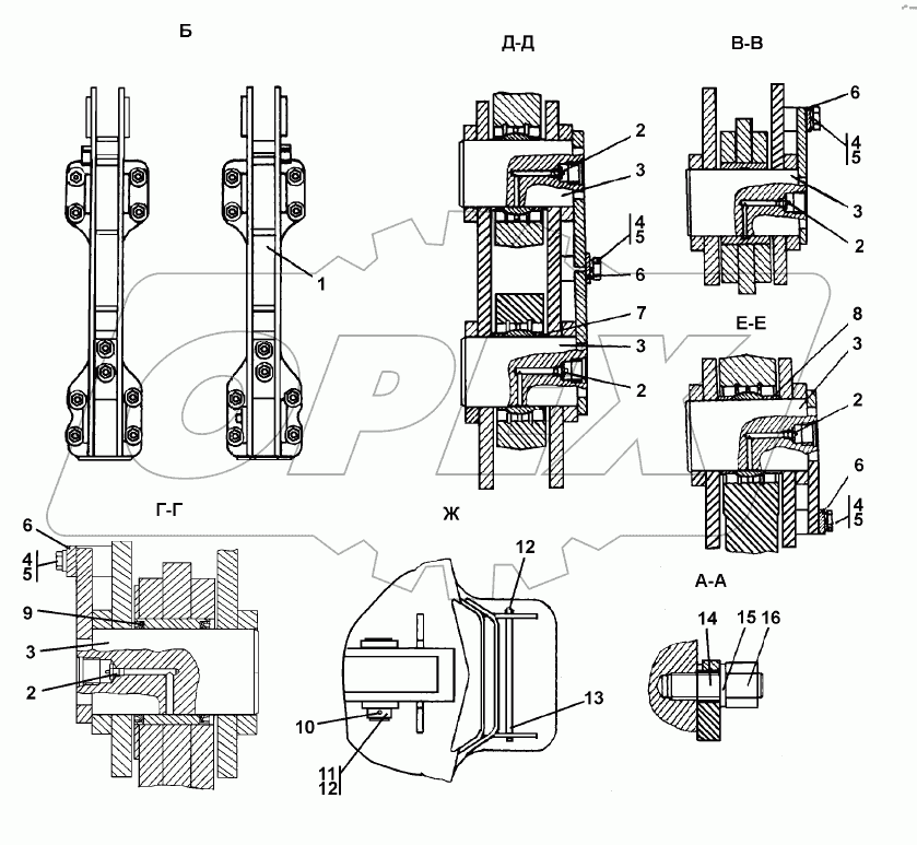 3501-98-1СП Оборудование рыхлительное