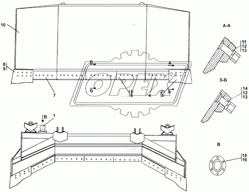 3501-92-20СП Отвал