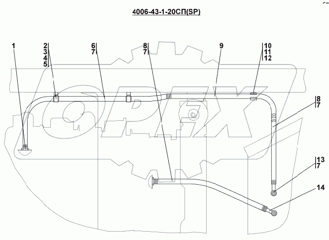 4006-43-1СП Установка системы подогрева