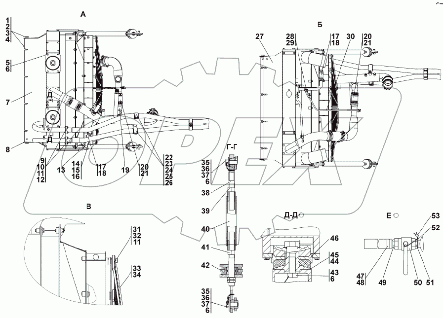 4006-60-3СП Система охлаждения
