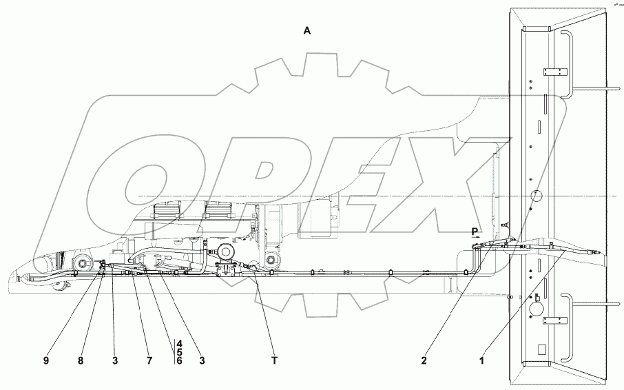 4006-25-1СП Установка топливного бака