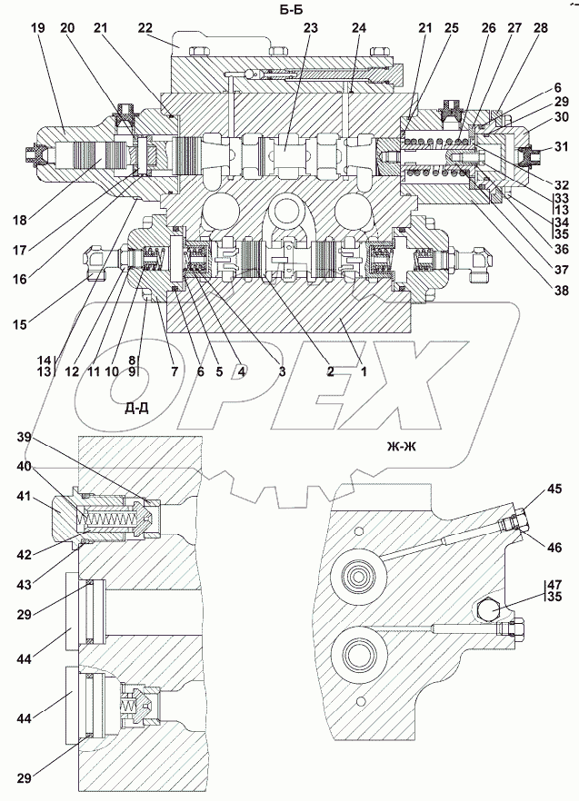 4001-26-30СП Распределитель