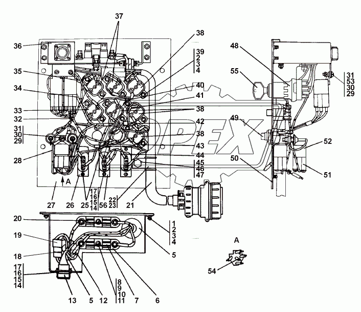 313502-10-107СП Щиток выключателей