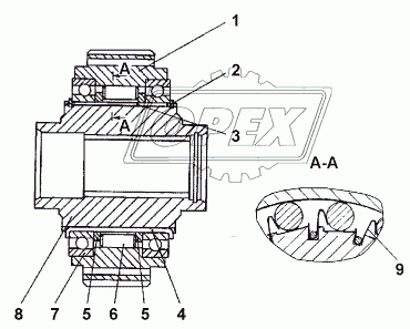 312501-90-25СП Муфта обгонная