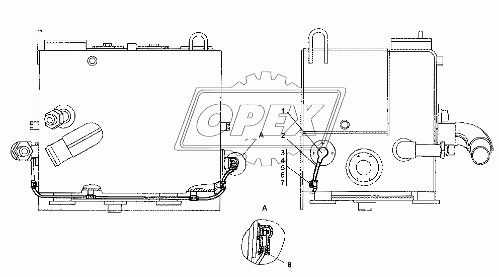 ТТ2501-10-145СП  Электрооборудование гидробака