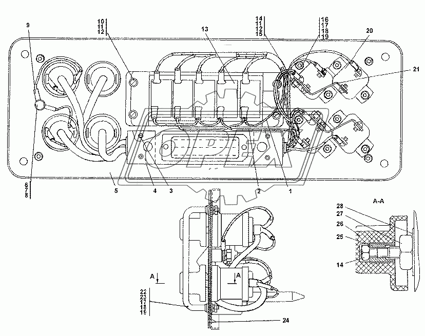 405-10-133СП Блок выключателей