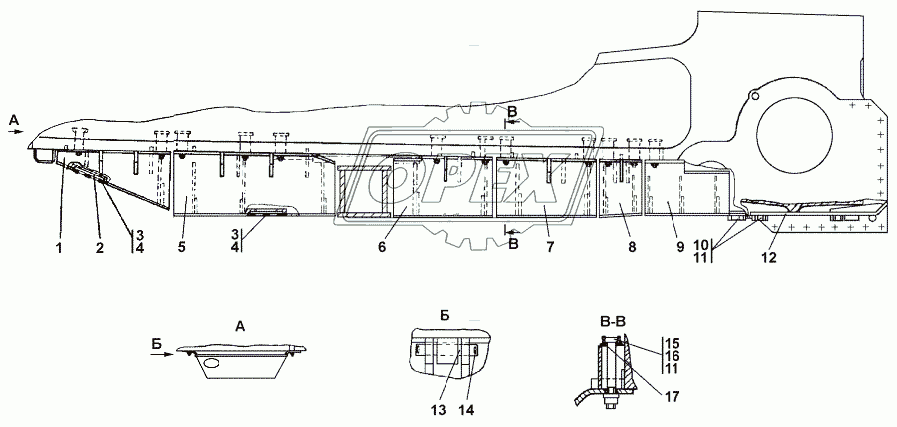 TT3501-64-1СП Установка кожухов