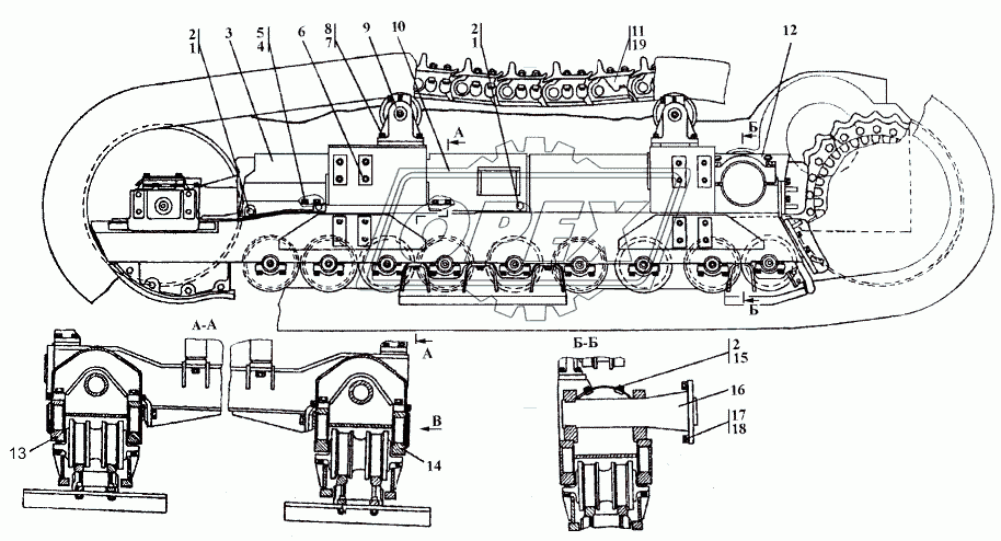 TT3501-21-1СП Система ходовая 1