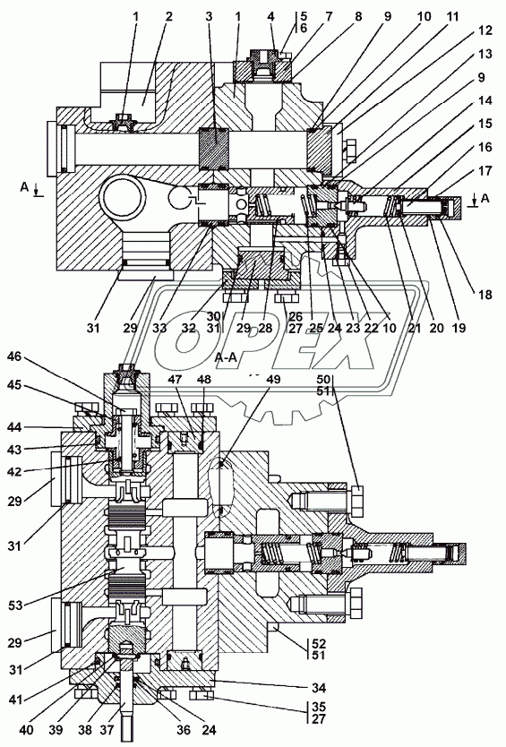 312501-26-40СП Распределитель