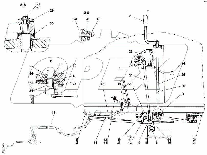 TT2501-13-2-04СП Управление трактором