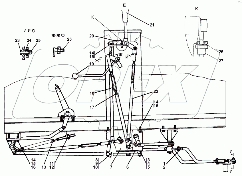 TT2501-13-2-04СП Управление трактором