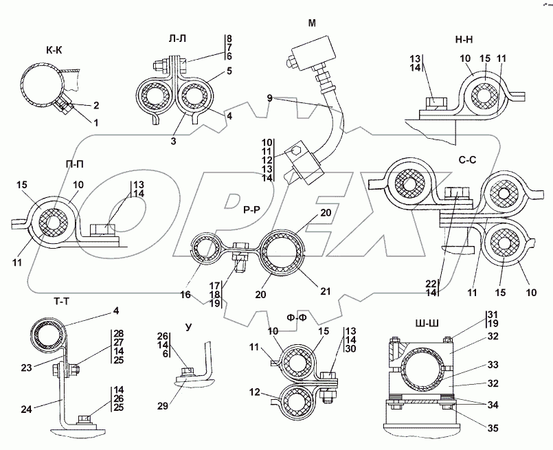 313502-94-1СП Установка лебедок с гидроуправлением