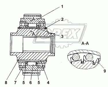 312501-90-25СП Муфта обгонная