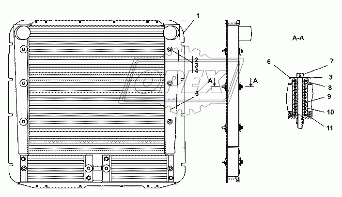 2506-60-145-01СП Блок радиаторов