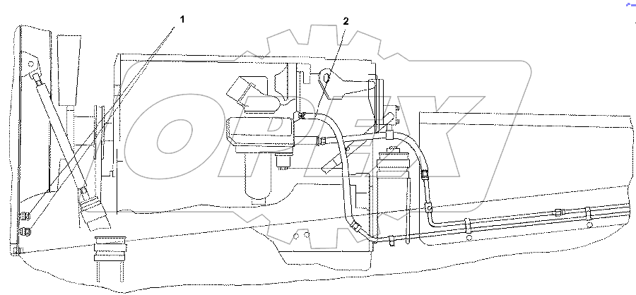 313516-25-1СП Установка топливного бака