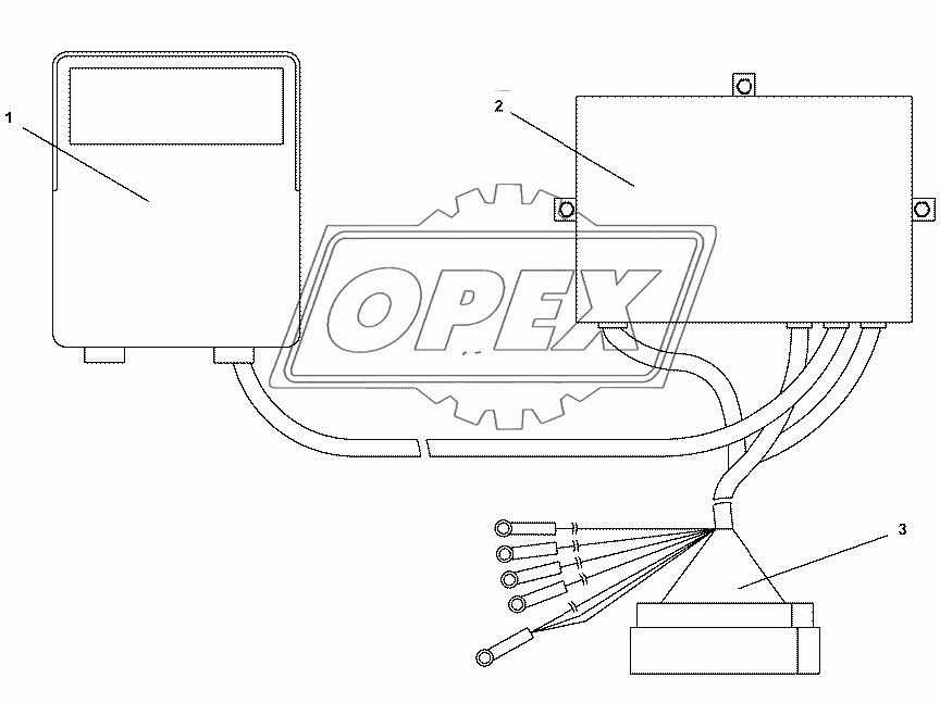 313516-10-123СП Подключение блока отображения информации