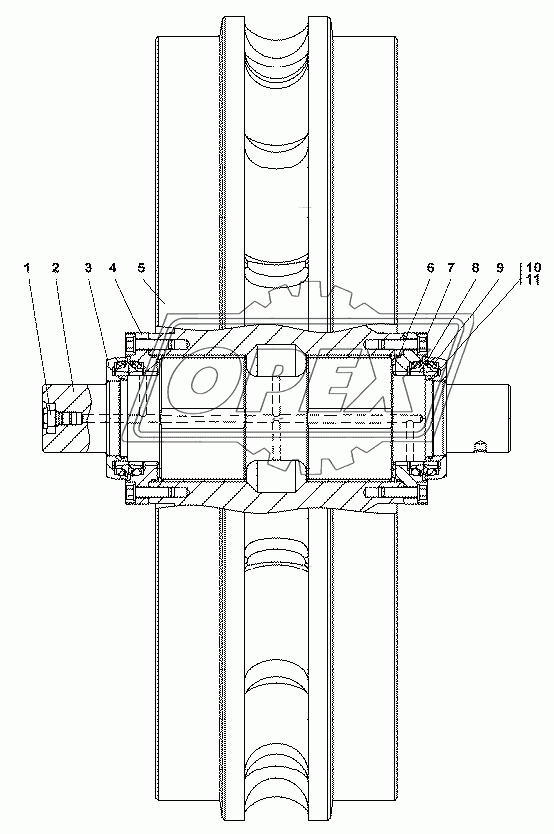 313512-21-141-01СП Колесо натяжное