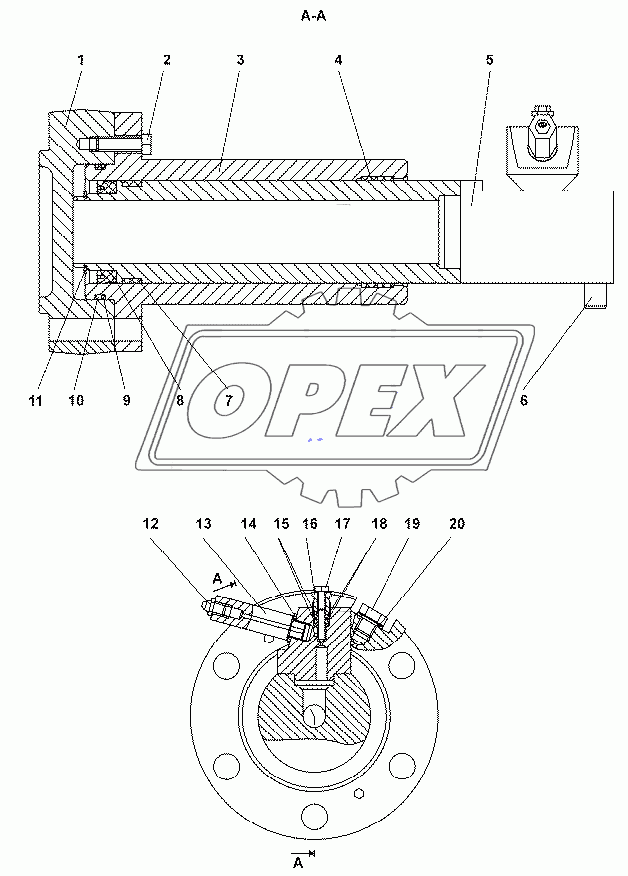 4001-21-118СП/-01СП Механизм натяжения