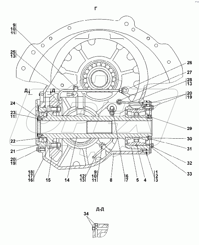 313512-12-12СП Передача главная