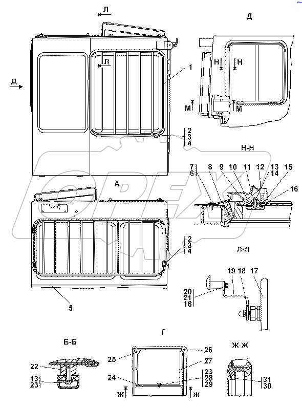 312001-59-1СП Кабина