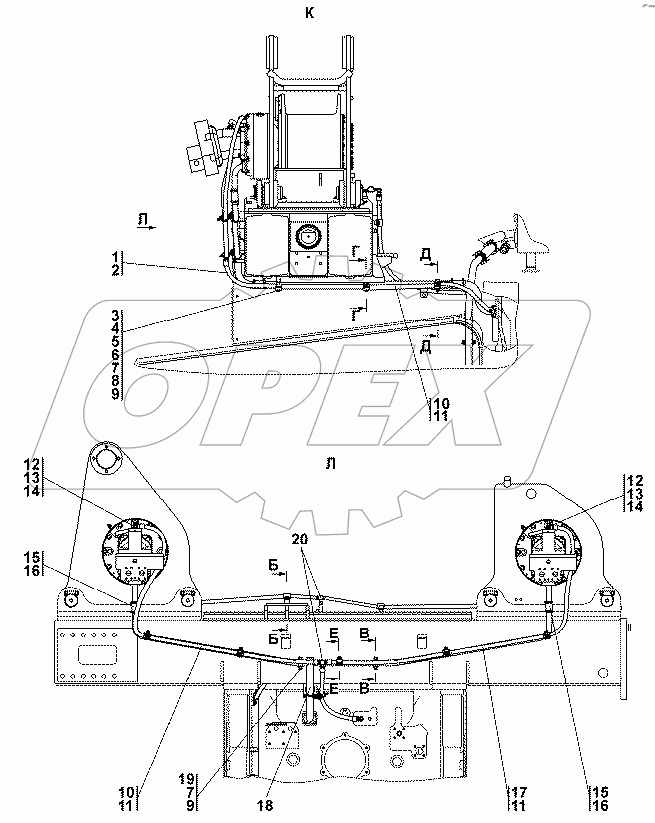 313512-90-1СП Установка лебедок