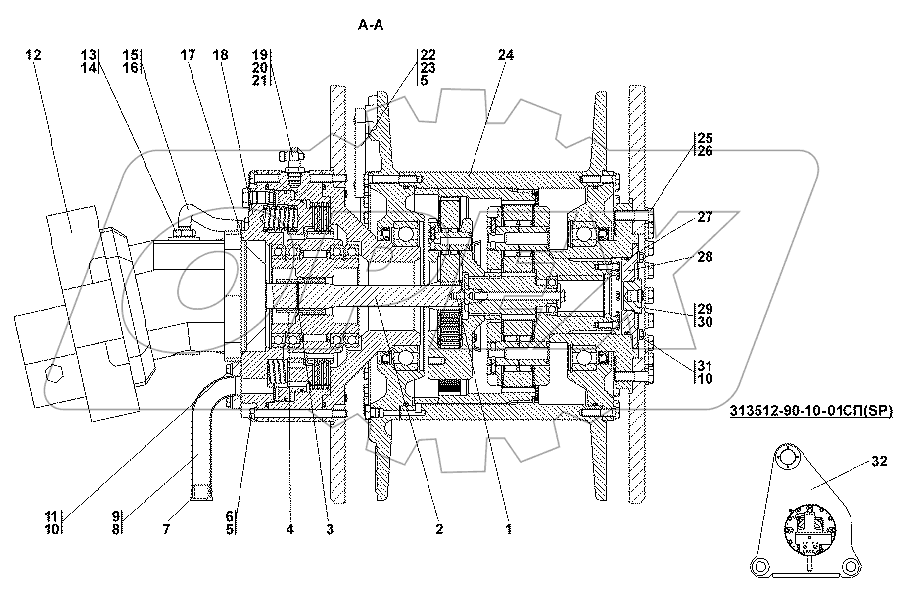 313512-90-10СП/-01СП Лебедка