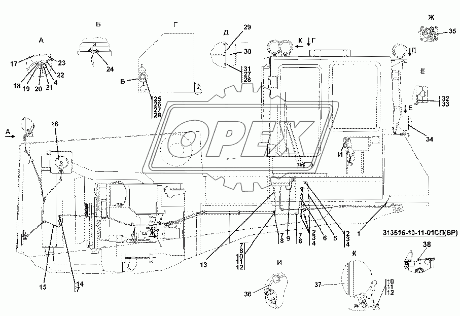 313516-10-11-01CП Электрооборудование