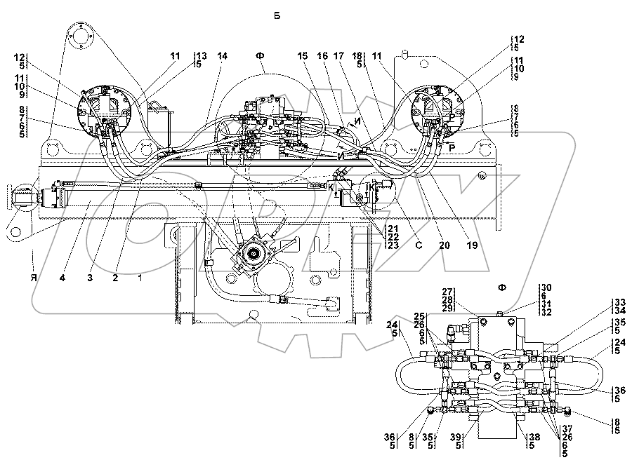 313512-26-1-02СП Установка гидросистемы