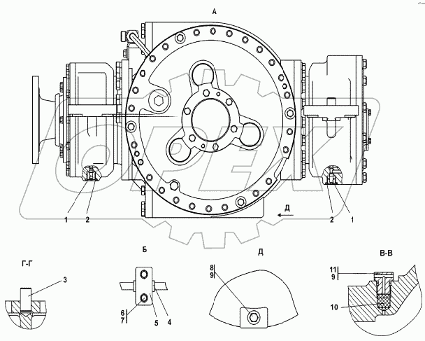 0602-18-2СП Мост задний