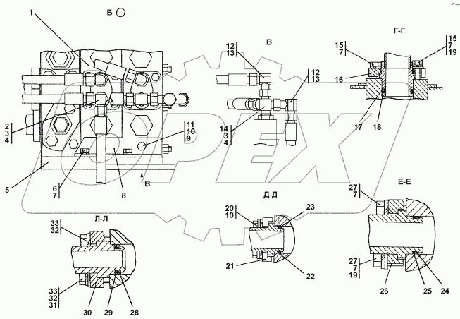 0602-26-1СП Установка гидросистемы