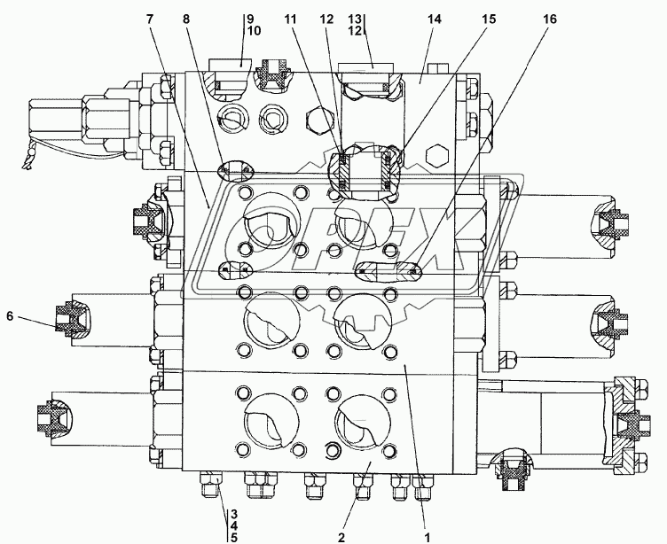 0602-26-50-01СП Распределитель секционный